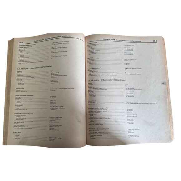 Vtg Haynes Automotive Repair Manual Chevrolet Camaro Pontiac Firebird 1993-2000 - Picture 3 of 7